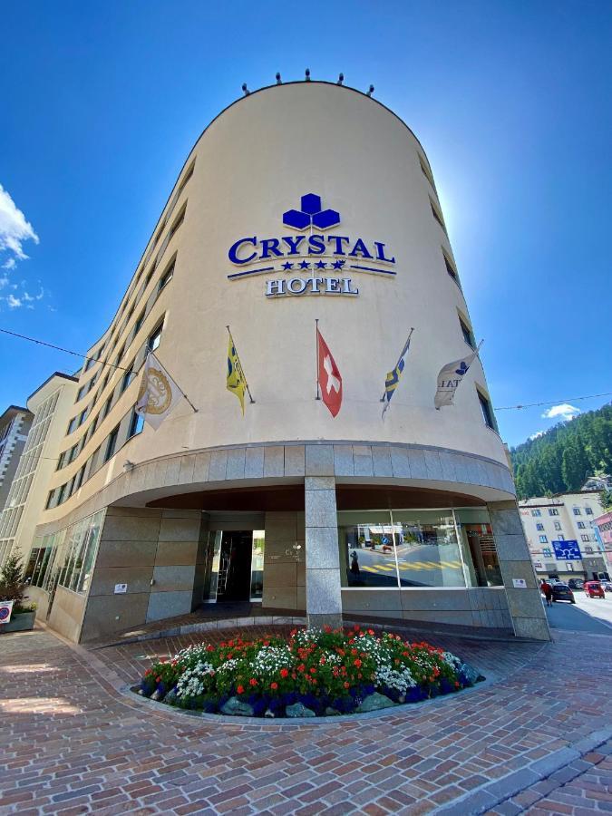 Crystal Hotel Superior Sankt Moritz Buitenkant foto